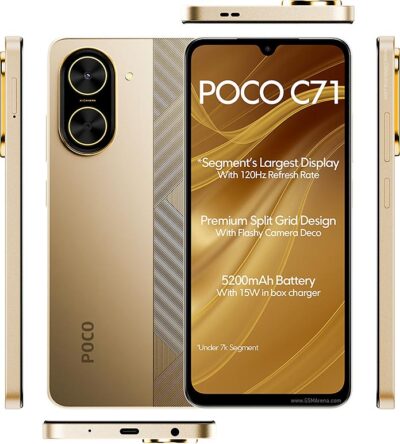 POCO C71 3/64GB - Desert Gold
