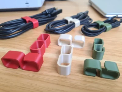 Organizador de Cabos Universal (kit 3 tamanhos)