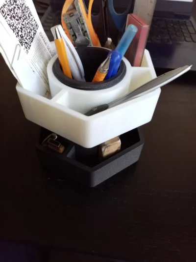 Porta-Caneta Estilo Parafuso Gigante